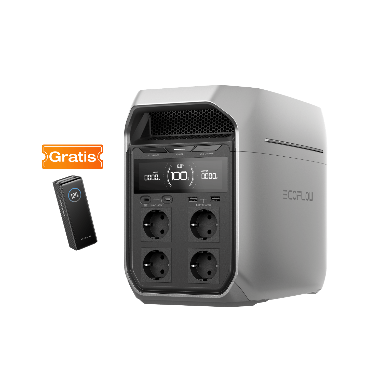 EcoFlow DELTA 3 Serie Tragbare Powerstation