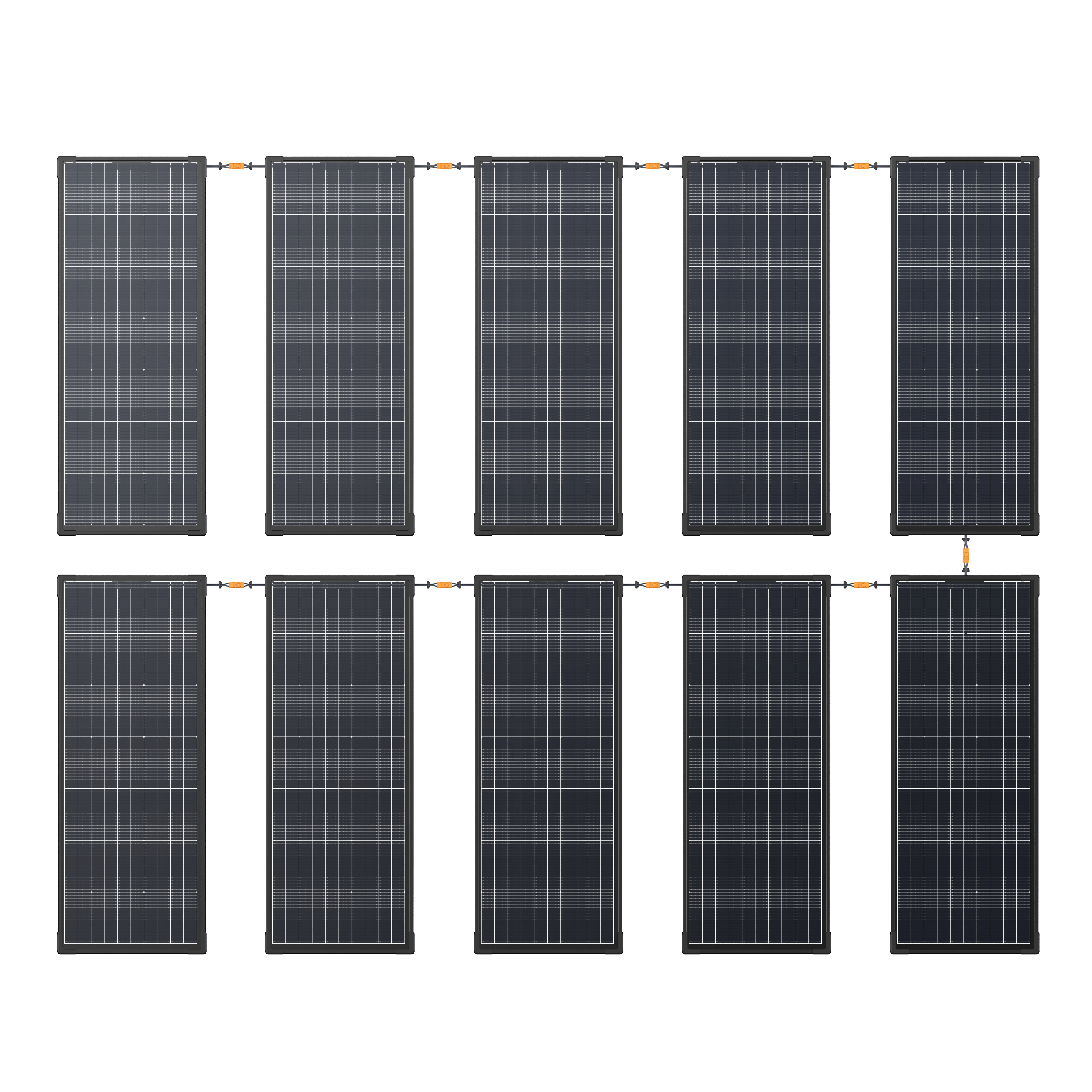 EcoFlow 130W RVMax Starres Solarpanel (2 Stück)
