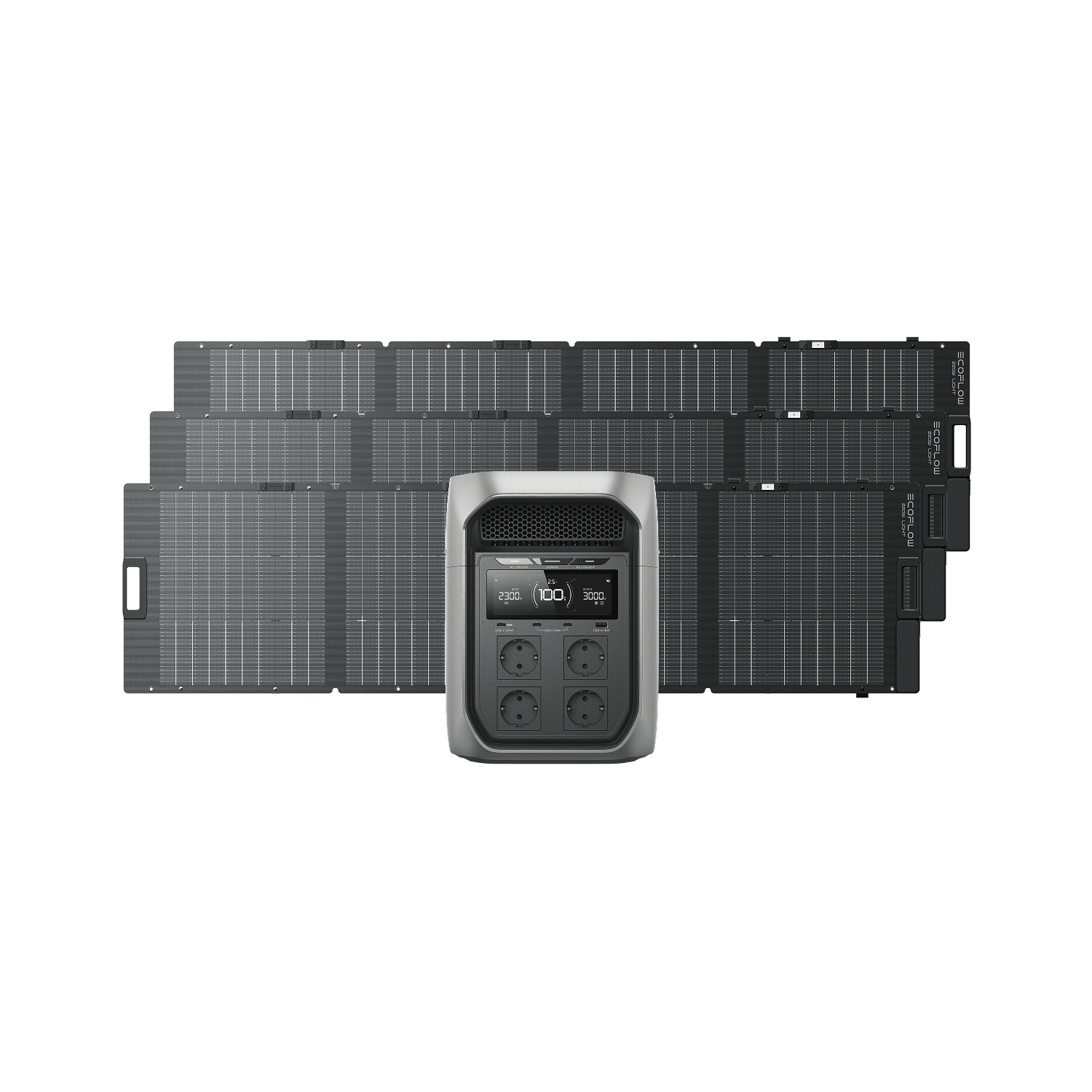 EcoFlow DELTA 3 Max Serie Solargenerator (PV220 W)