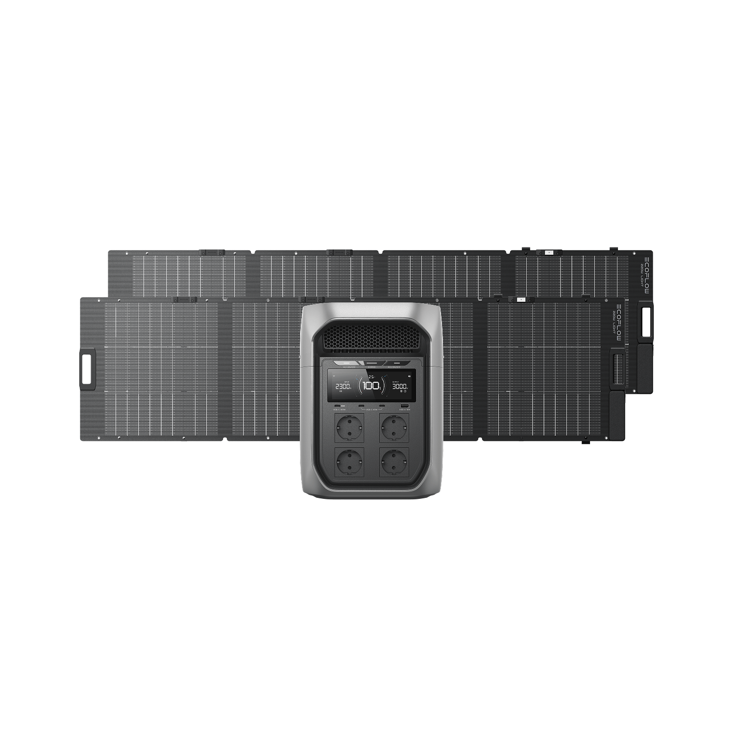 EcoFlow DELTA 3 Max Serie Solargenerator (PV220 W)