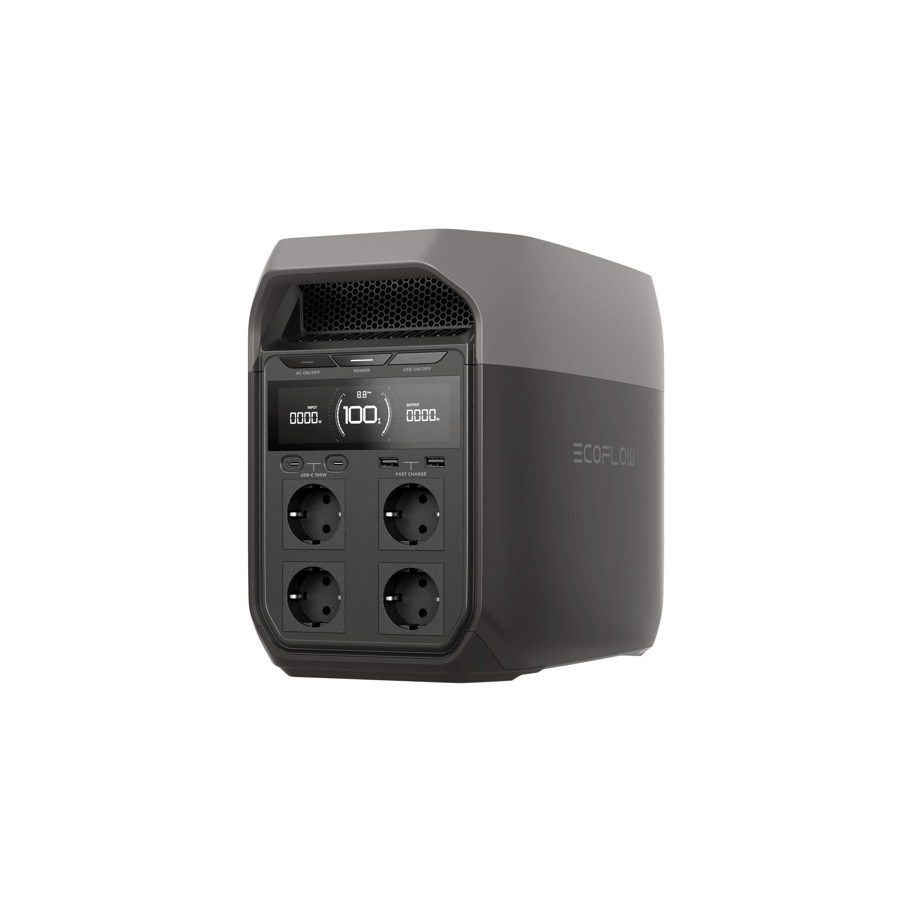 EcoFlow DELTA 3 Serie Tragbare Powerstation (Generalüberholt)