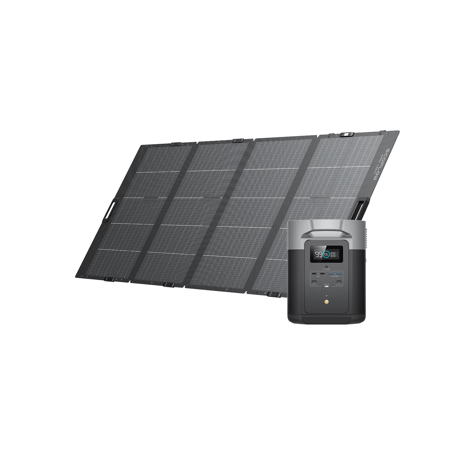 EcoFlow DELTA Max Solargenerator (Tragbarer PV400W)