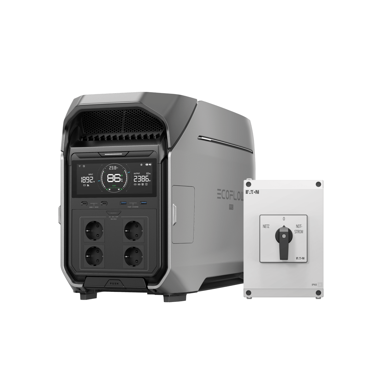 EcoFlow DELTA Pro 3 Tragbare Powerstation