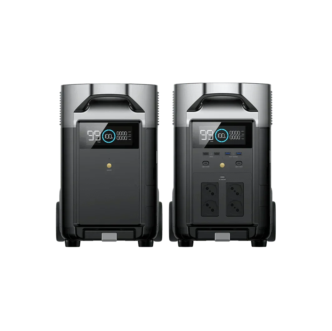 EcoFlow DELTA Pro + DELTA Pro Intelligenter Zusatzbatterie