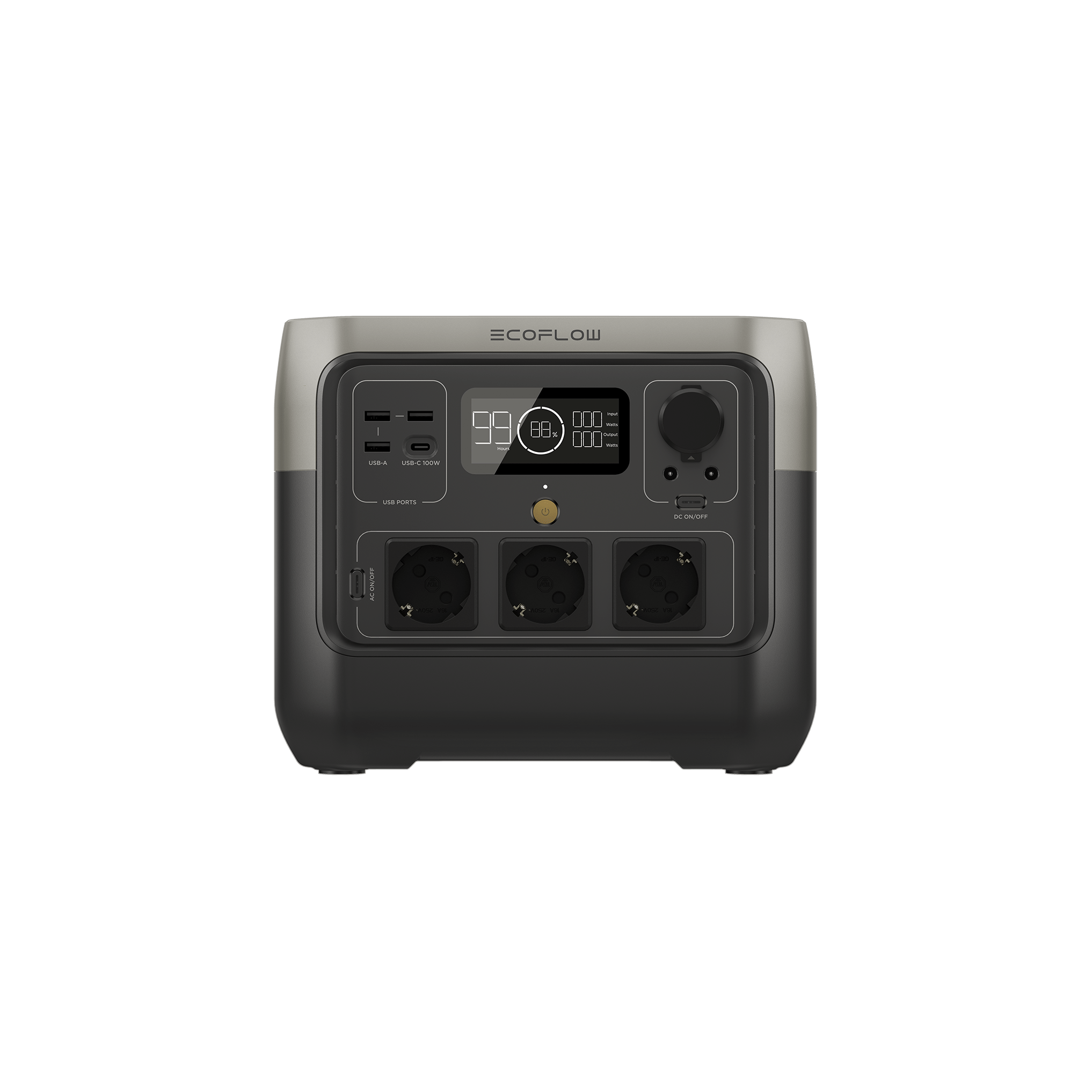 EcoFlow RIVER 2 Pro Tragbare Powerstation (Generalüberholt)