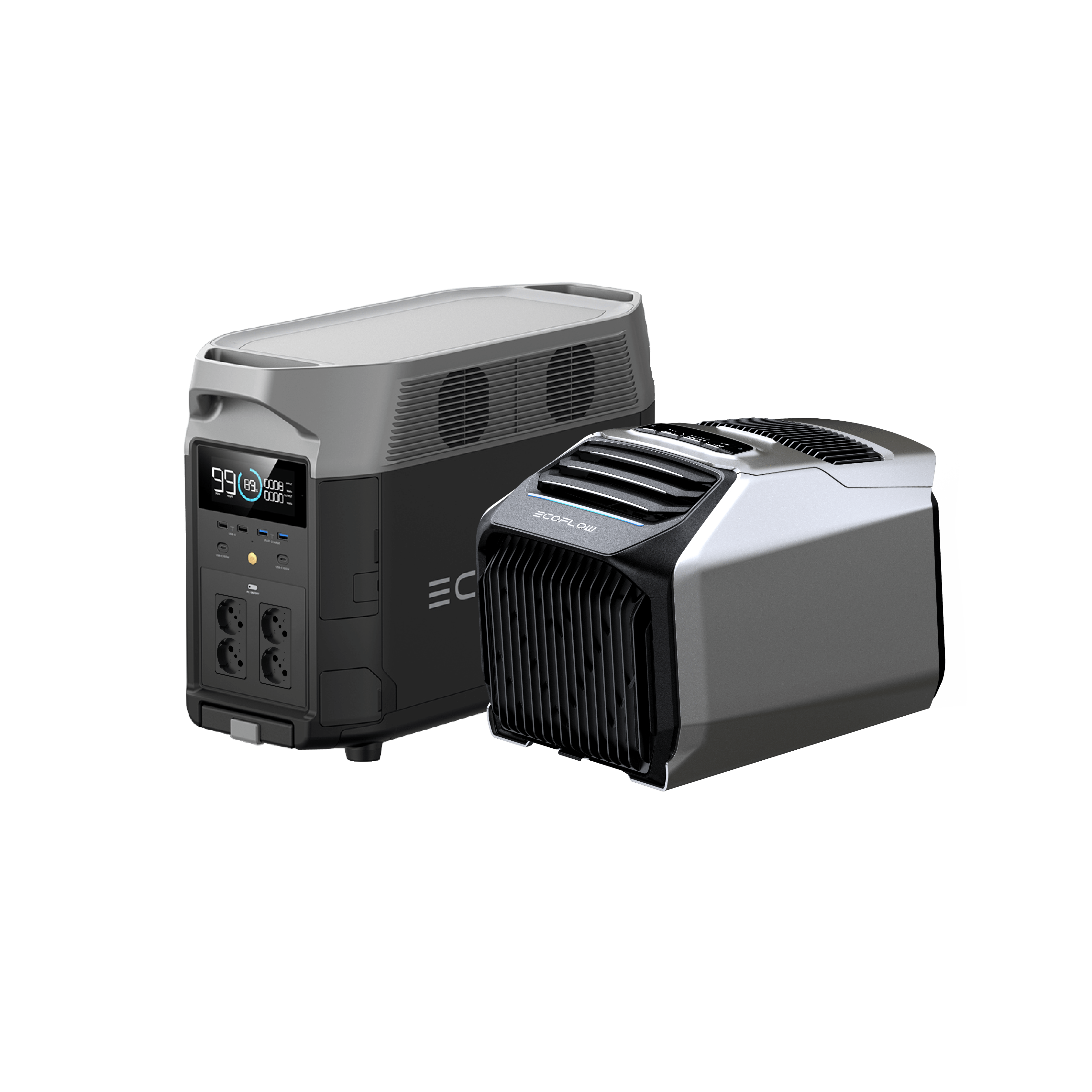 EcoFlow WAVE 2 + DELTA Pro