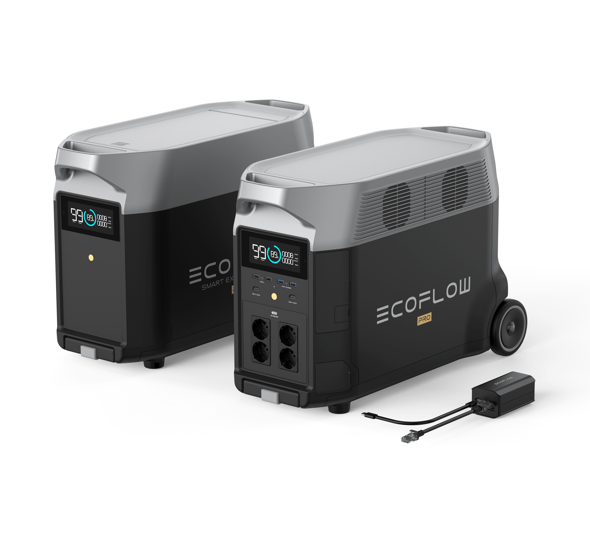 Tragbare RV- und EV-Stromversorgung mit EcoFlow DELTA Pro