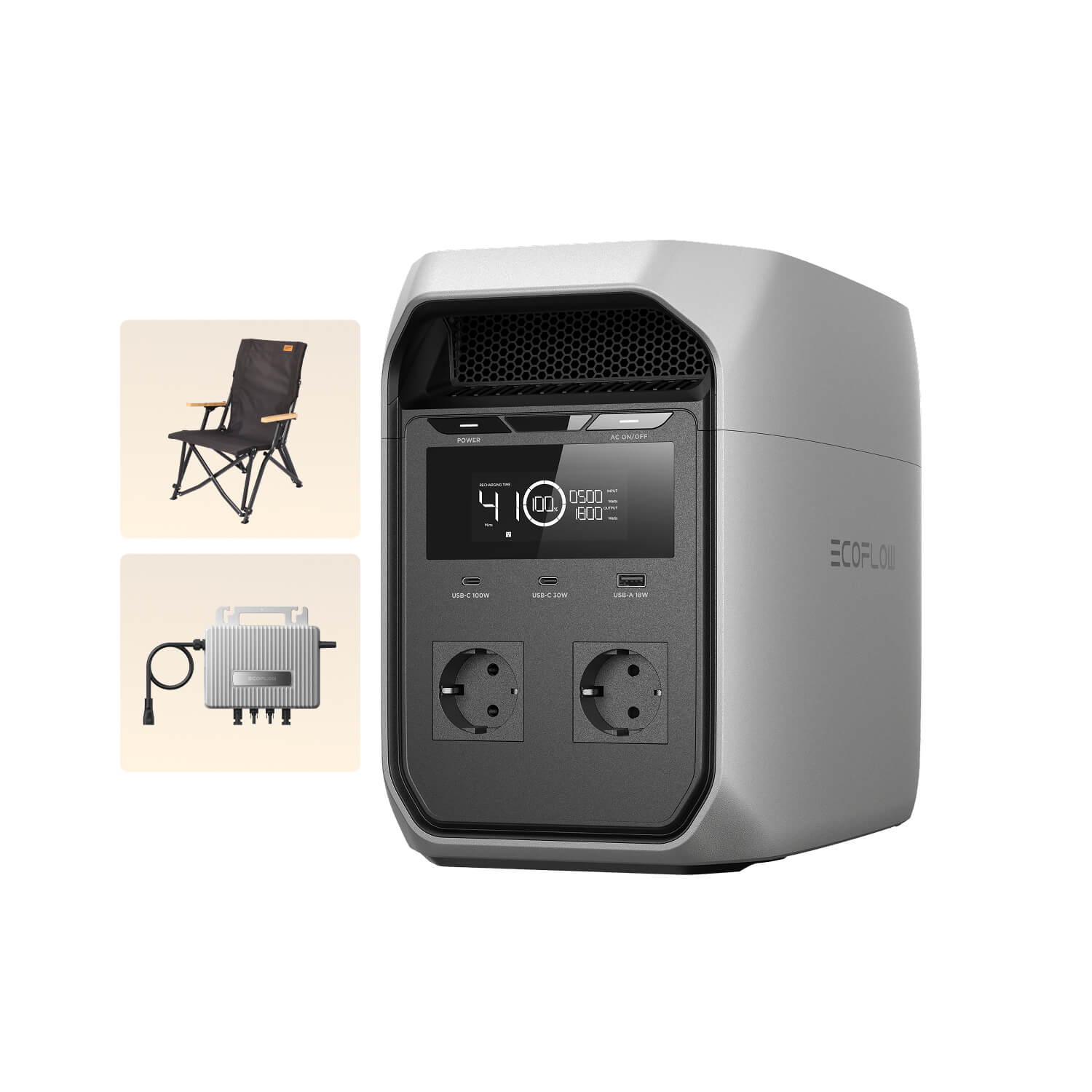 [Early Bird Angebot] EcoFlow DELTA 3 Classic (1 024 Wh) Tragbare Powerstation