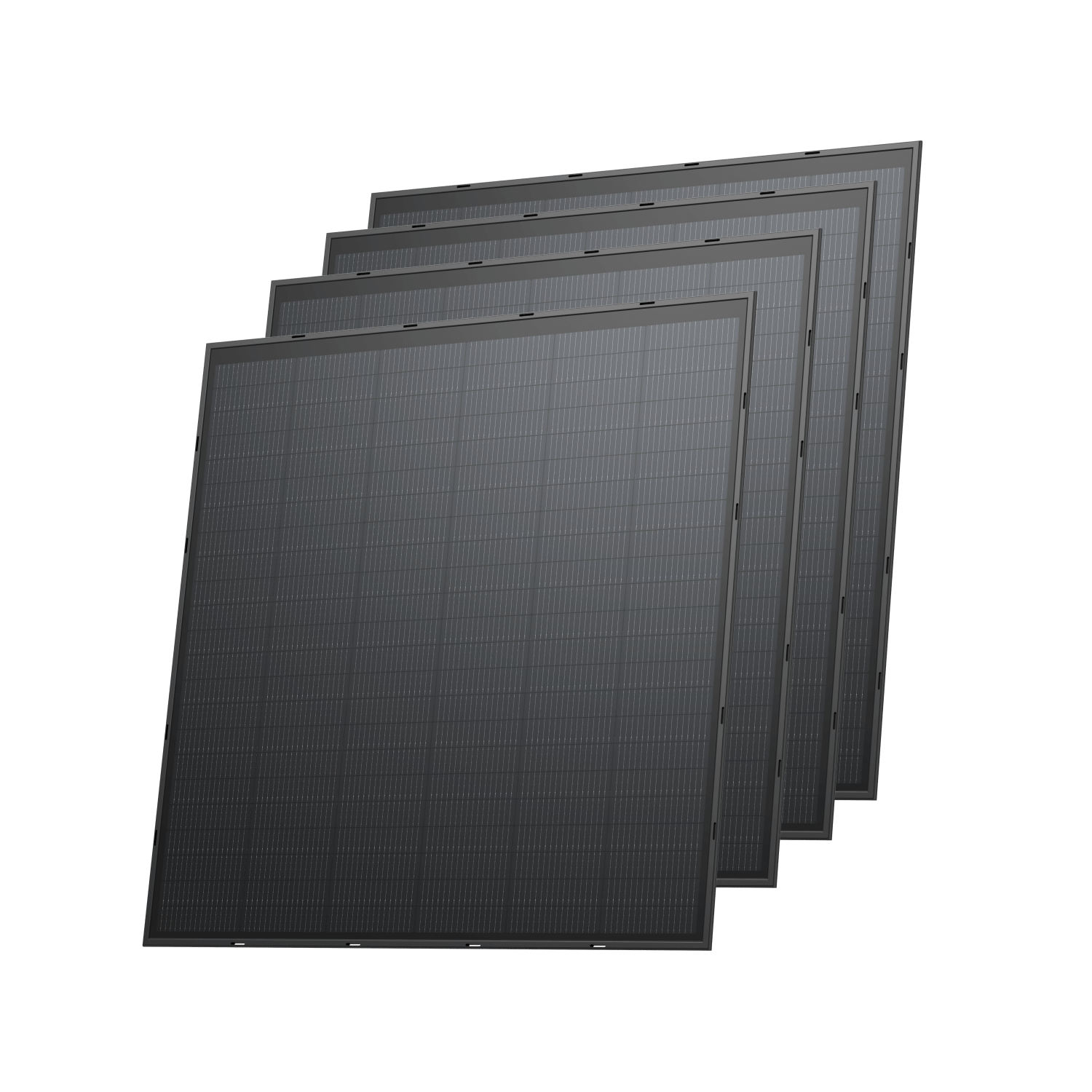 EcoFlow 250 W Starres Solarpanel (4 Stück)
