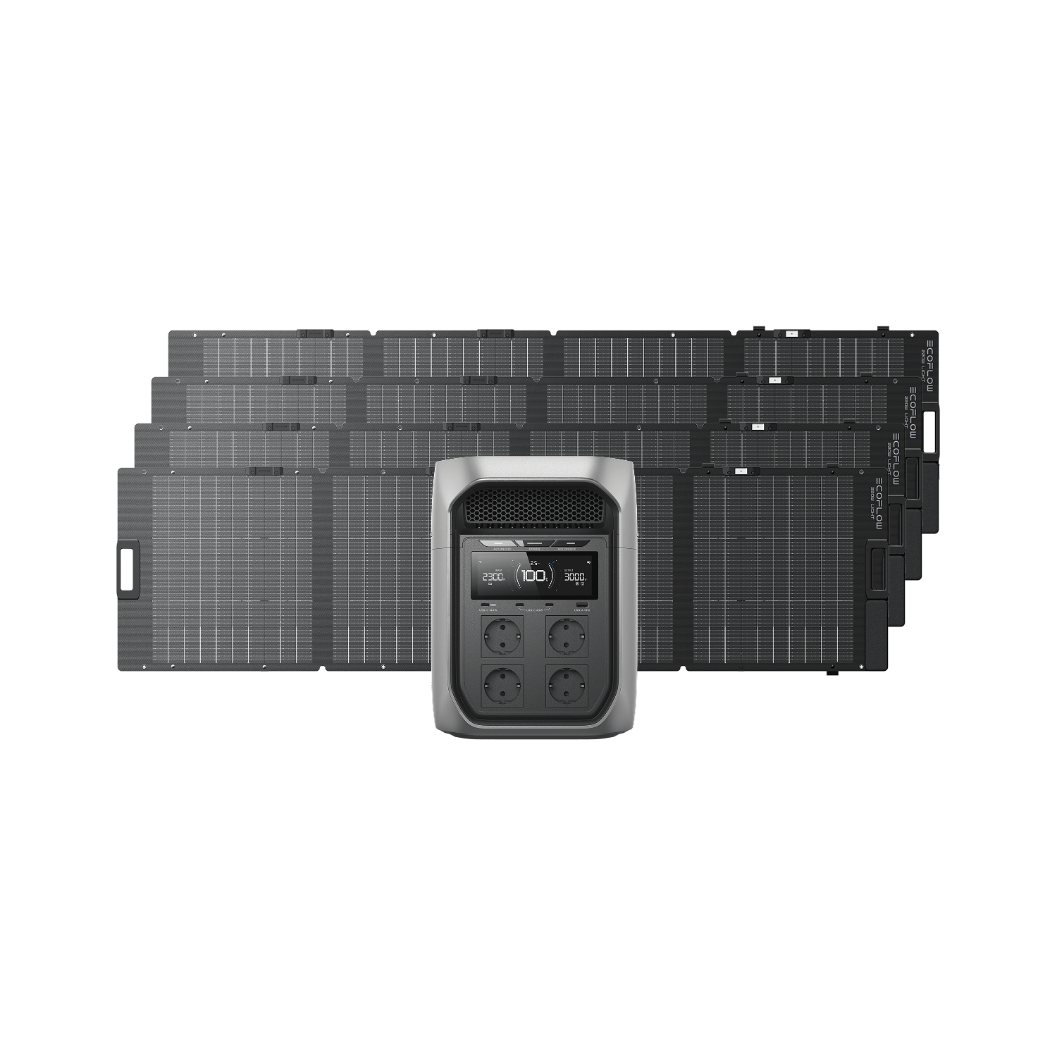 EcoFlow DELTA 3 Max Serie Solargenerator (PV220 W)