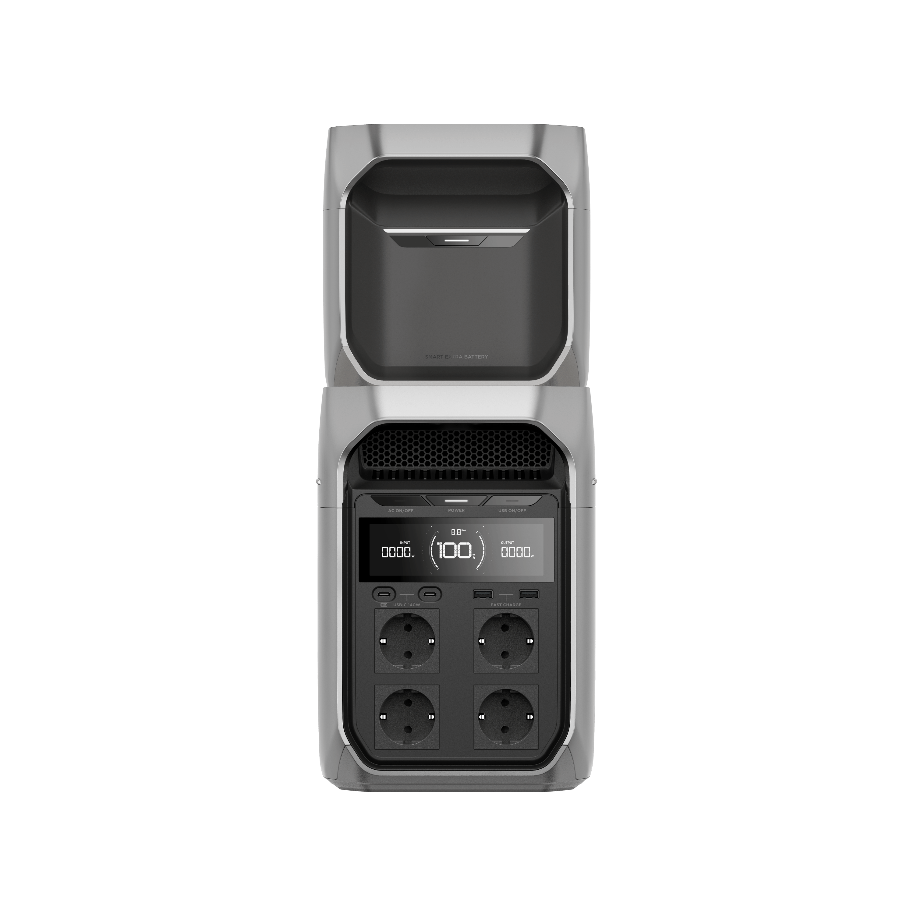EcoFlow DELTA 3 Serie + Intelligente Zusatzbatterie Bundle (Generalüberholt)