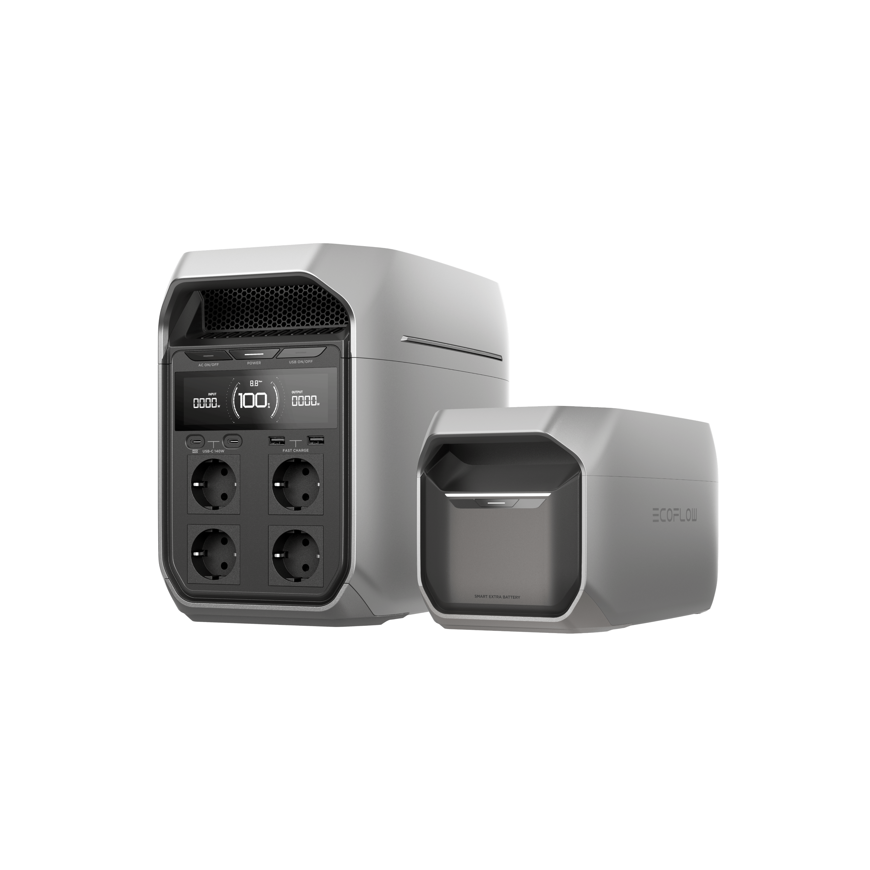 EcoFlow DELTA 3 Serie + Intelligente Zusatzbatterie Bundle