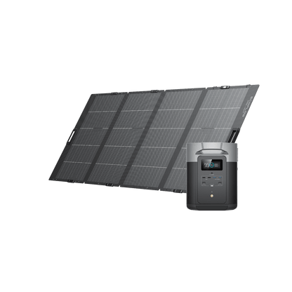EcoFlow DELTA Max Solargenerator (Tragbarer PV400W)