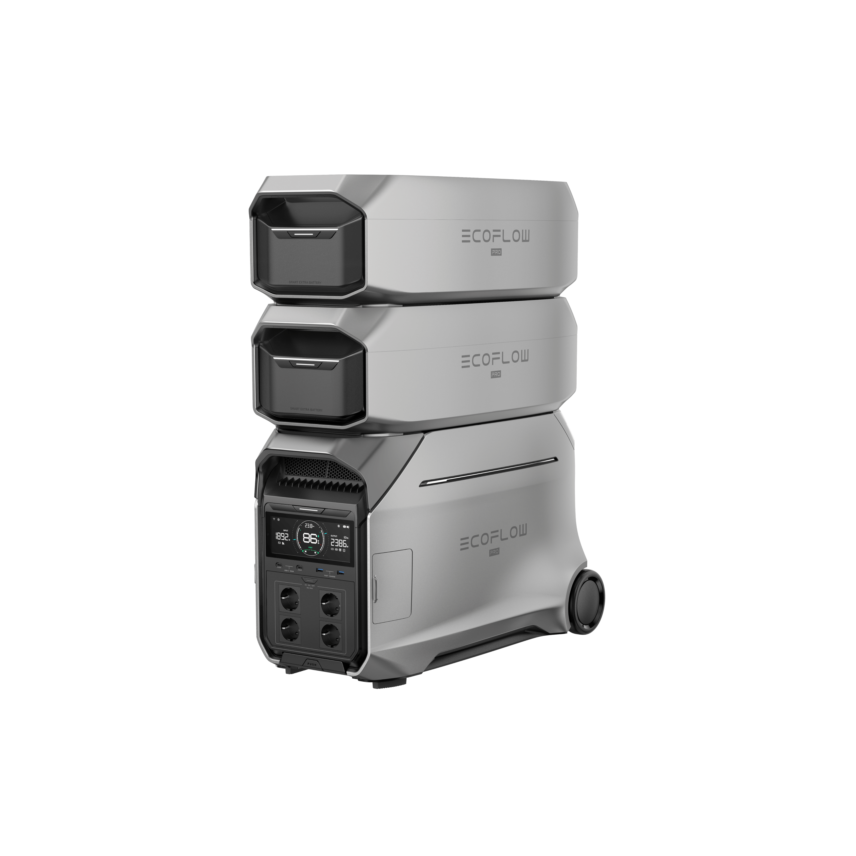 EcoFlow DELTA Pro 3 Intelligente Zusatzbatterie (Empfohlenes Zubehör)