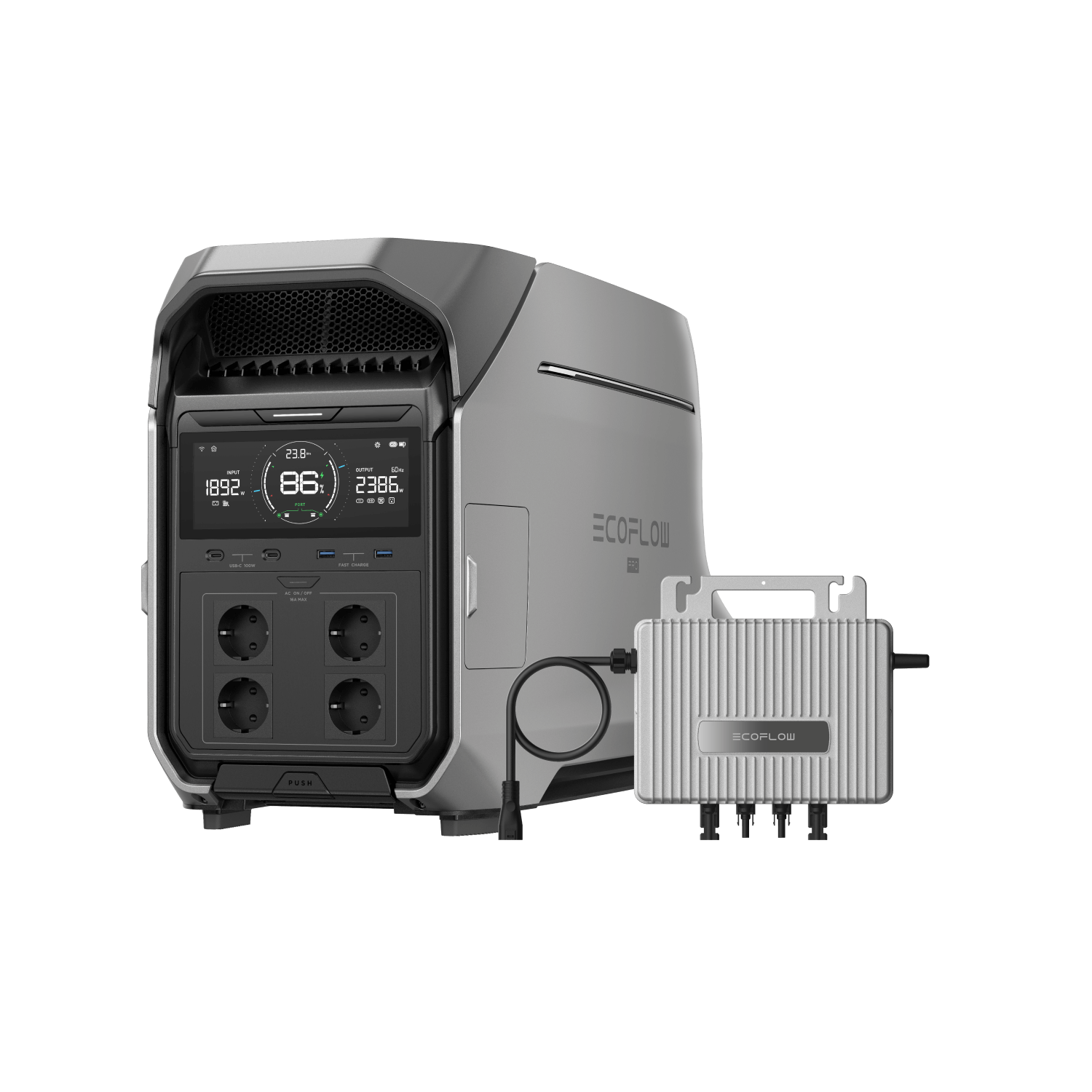 EcoFlow DELTA Pro 3 Tragbare Powerstation