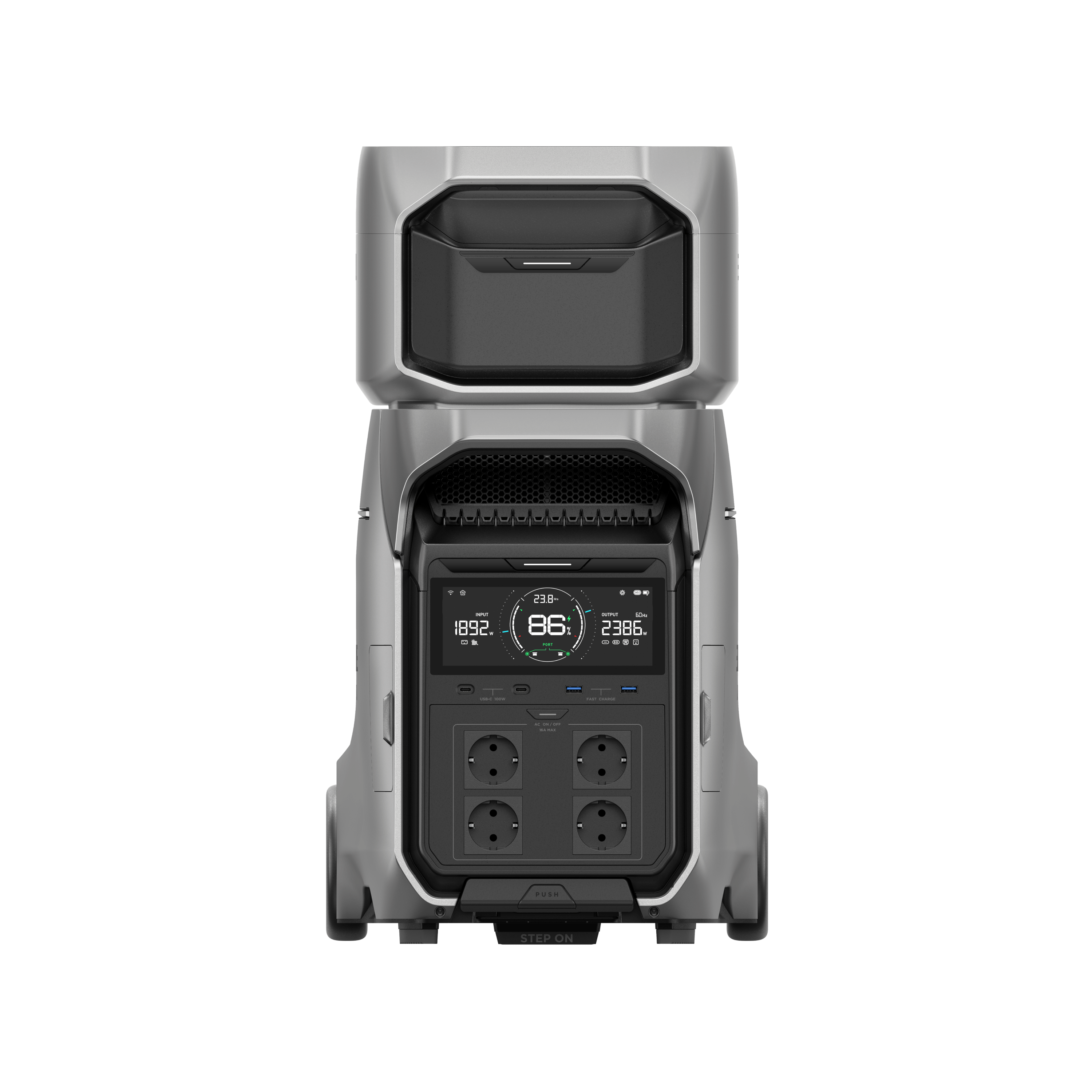 EcoFlow DELTA Pro 3 Tragbare Powerstation (Generalüberholt)