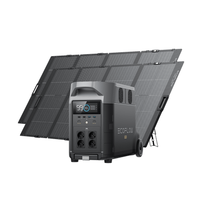 EcoFlow DELTA Pro Solargenerator (Tragbar PV400W)