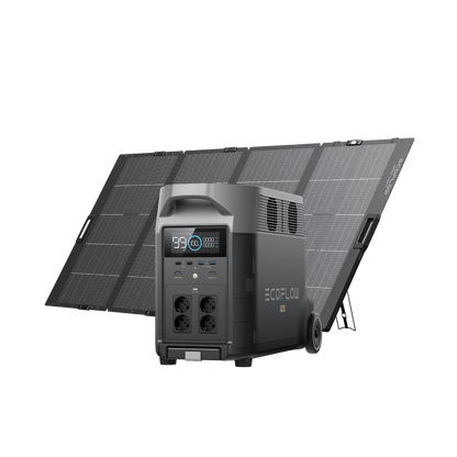 EcoFlow DELTA Pro Solargenerator (Tragbar PV400W)