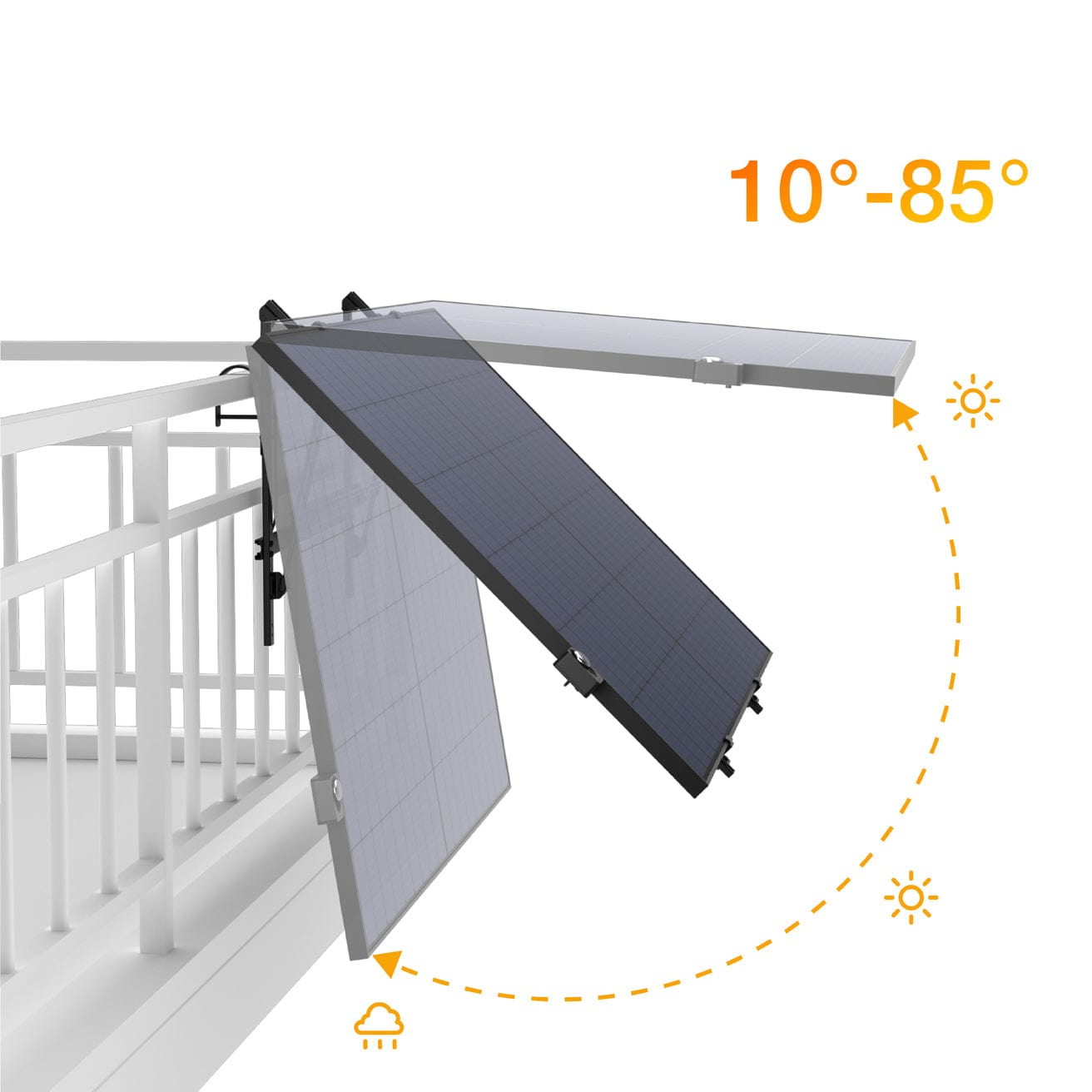 EcoFlow Einachsiger Solar Tracker