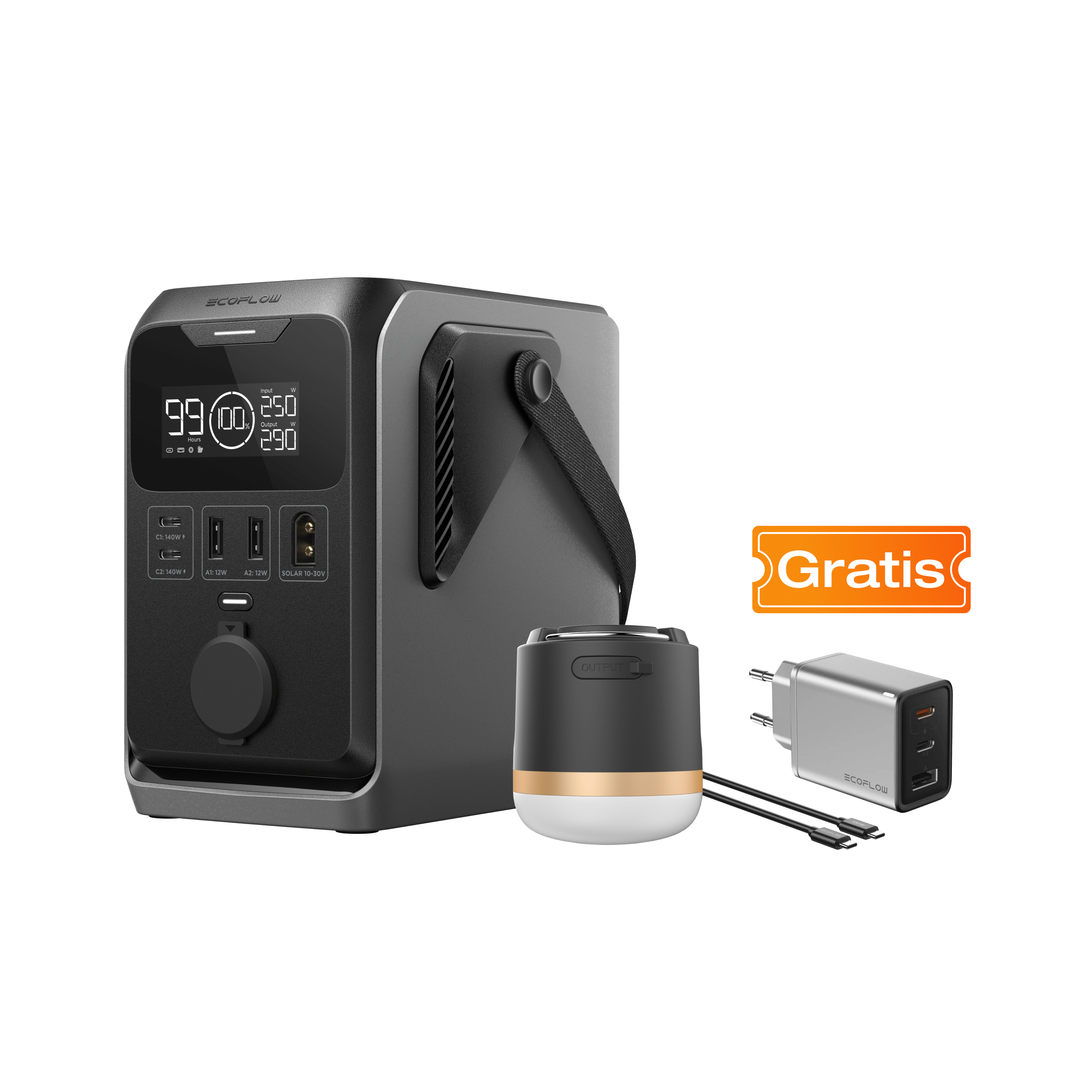 EcoFlow TRAIL Serie DC Tragbare Powerstation